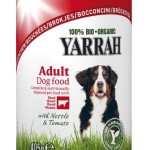 Yarrah-Brckchen-Huhn-Rind-Brennessel-Tomate-405g-Bio-Hundefutter-6er-Pack-6-x-0405-kg-0