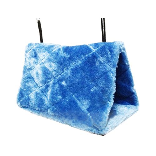 VORCOOL Vogel Tier Plüsch Kuscheln Hängematte hängen Kuscheln Höhle glücklich Hütte Hideaway - Größe S