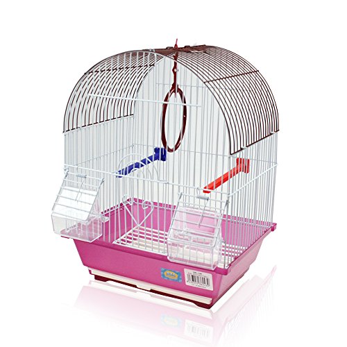 DZL Käfig für Vögel (30 * 23 * 39 cm) purpur