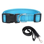 ITODA-Halsband-Nylon-Personalisierter-Hundehalsband-Reflektierende-Halsband-und-Hundeleine-im-Set-Stickerei-Blau-Halsband-mit-Gravur-Nach-Wunsch-fr-groemittelgroeMittlereKleine-Hunde-S-0