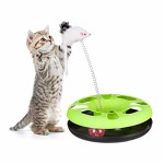 Relaxdays-Katzenspielzeug-mit-Maus-Kugelbahn-Ball-mit-Glckchen-Cat-Toy-interaktiv-Training-Beschftigung-grn-0