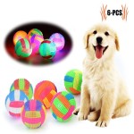 Welpen-Spielzeug-Hund-Ball-Legendog-6Pcs-Hndchen-Ball-Spielzeug-Blle-fr-hunde-Hund-leuchtenden-Ball-mit-Lrm-Spielzeug-fr-Welpen-zufllige-Farbe-0