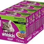 Whiskas-Katzen-Nassfutter-Multipack-Senior-7-fr-ltere-Katzen-Gemischte-Auswahl-in-Sauce-48-Portionsbeutel-4-x-12-x-100-g-0
