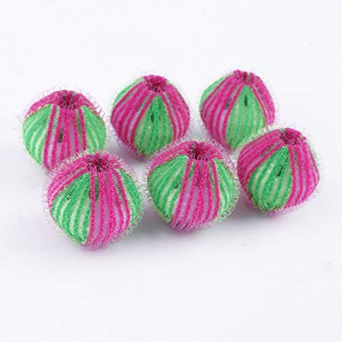 Wäscherei-Bälle, Haar-Ergreifungs-Wäscherei-Waschmaschine-Ball, Kleidung-Weichmachungsmittel-magische Wäscherei-Bälle, Haustier-Haar u. Fussel-anziehende Wäschebälle, persönliche Kleidungs-Sorgfalt-Reinigungs-Ball, 6 PC 35mm