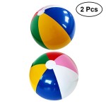 YeahiBaby-2pcs-aufblasbarer-Strandball-Wasserball-Strand-Wasser-Party-Spielzeug-Regenbogen-0
