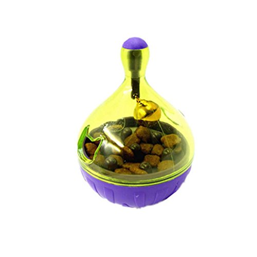 fish Haustiere Hundewelpen Spielzeug Tumbler Leakage-Nahrungsmittelkugel Katzen Kitten Training Exercise Fun Bowl Schmackhafte Toy Feeder-Kugel