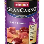Animonda-GranCarno-Hundefutter-Senior-Nassfutter-fr-ltere-Hunde-ab-7-Jahren-aus-Rind-und-Lamm-6er-Pack-6-x-400g-0