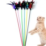 5-x-Cosanter-Katzenspielzeug-Bunt-Haustier-Spielzeug-mit-Glocke-und-Knstlich-Feder-Zufllige-Farbe-0