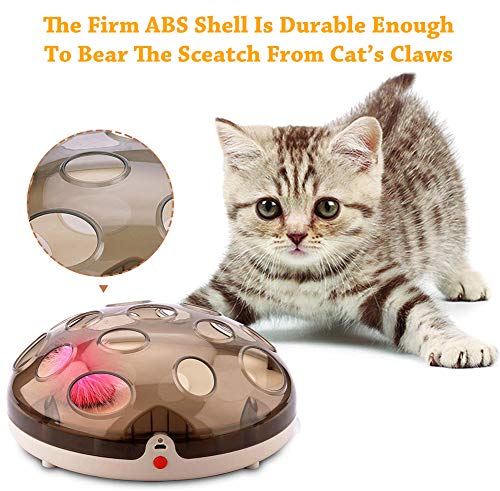 HELING Katzenspielzeug Pop Play Pet Toy Ball, interaktives Katzenspielzeug, Katzenkratzgerät Lustiges Katzenspielzeug für Cat Sharpen Claw, Katzenspielzeug für Hauskatzen