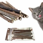 TOMMY-LAMBERT-10x-Katzenminze-Sticks-fr-Katzen-Zahnpflege-Kausticks-aus-echtem-Matatabi-Holz-helfen-spielerisch-bei-Mundgeruch-Zahnstein-I-Katzenspielzeug-mit-Katzenminze-0