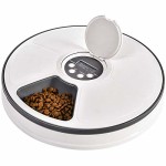 Xigeapg-Automatischer-Futter-Automat-fr-Hunde-Katzen-und-Kleintiere-mit-Verteilung-Alarmen-Zeit-Gesteuerten-Selbstbedienung-Tabletts-fr-6-Mahlzeiten-Trocken-Feucht-Digital-Uhr-0