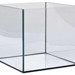 FavoPet-Aquarium-Wrfel-30x30x30-cm-Glasbecken-Nano-Becken-Aquarium-schwarz-verklebt-0