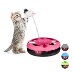 Relaxdays-Katzenspielzeug-mit-Maus-Kugelbahn-Ball-mit-Glckchen-Cat-Toy-interaktiv-Training-Beschftigung-pink-0