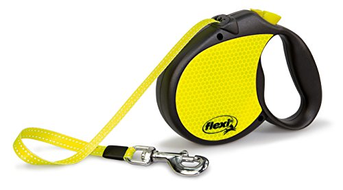 Flexi Neon L 5m, bis 50kg gelb (Gurt) K81179 top Qualität