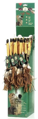 Karlie Katzenangel LEDER & FEDER 50cm #46319