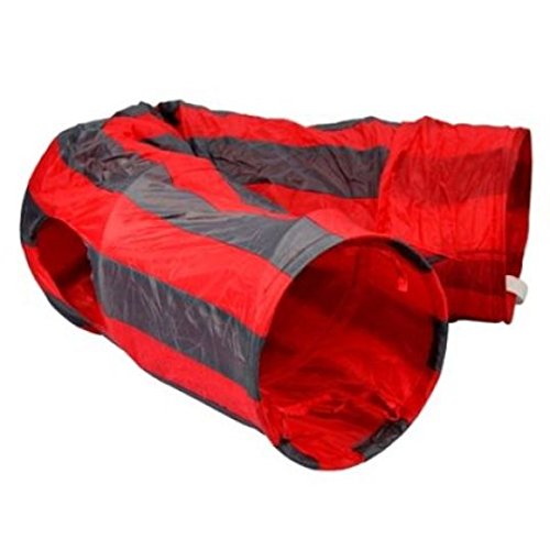 Katzentunnel, Katzenspielzeug, Rascheltunnel, Spieltunnel, Katzenknistertunnel
