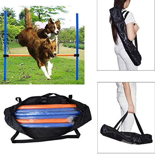 Jump Hürde Bar Hunde Jump Hohe Bar Outdoor Agile Barriere Bar Pet Training Toys Hunde Jump High Toys Pet Spielzeug Sports Equipment