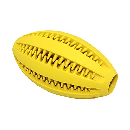 BJKOPW Haustier Spielzeug Haustier Hundespielzeug Soft Rubber Ball Spielzeug Lustige Interaktive Elastizität Ball Hund Kauspielzeug Für Große Hundezahnreinigung Ball von Lebensmitteln