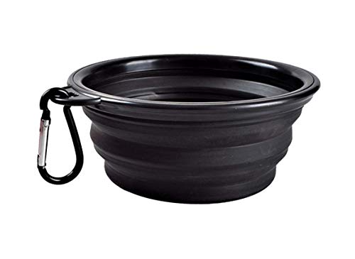 Premium Reisenapf -BESTSELER-USA -ORIGINAL alle größen 2er Set >3x faltbar <hochwertiger hunde-napf Wasser-napf Futter-napf trink-napf extrem robuste Näpfe Silikon kleine große Hunde